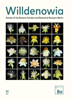 Willdenowia Volume 55 - Cover