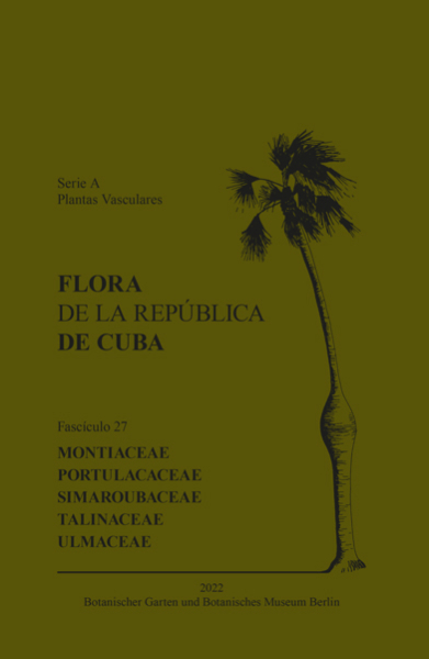 Flora de la República de Cuba - Fascículo 27