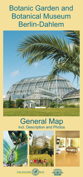 Botanic Garden and Botanical Museum Berlin-Dahlem. General Map.